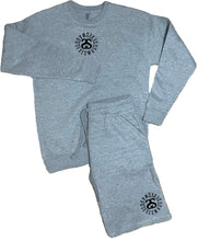 Load image into Gallery viewer, Carbon Gray fleece Short Set
