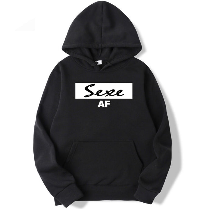 Black/White Hoodie