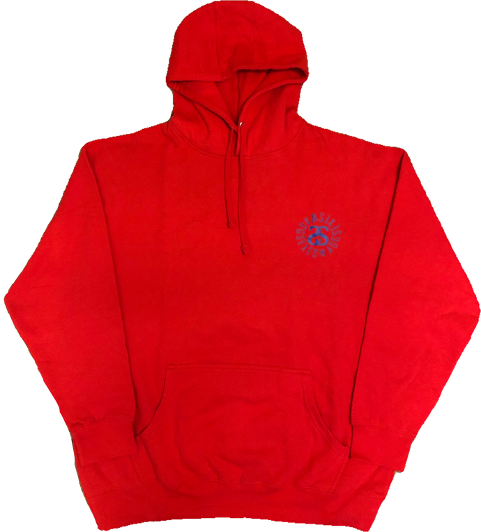 Red/Blue Hoodie