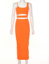 Load image into Gallery viewer, Sexe Neon Orange 2pc Set
