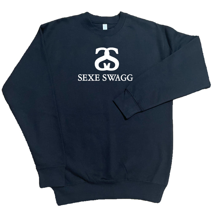 Black Fleece Logo Crew