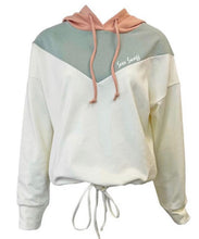 Load image into Gallery viewer, Color Block Hoodie Short Set
